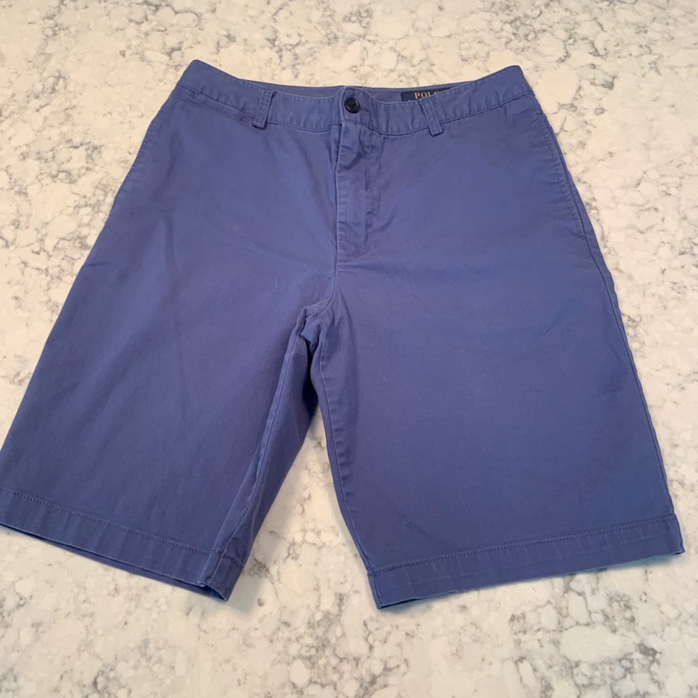 Polo Blue Chino Shorts. Boys 20.
